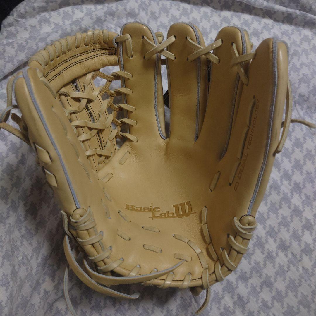 新品Wilson 軟式オールラウンド（ブロンド）