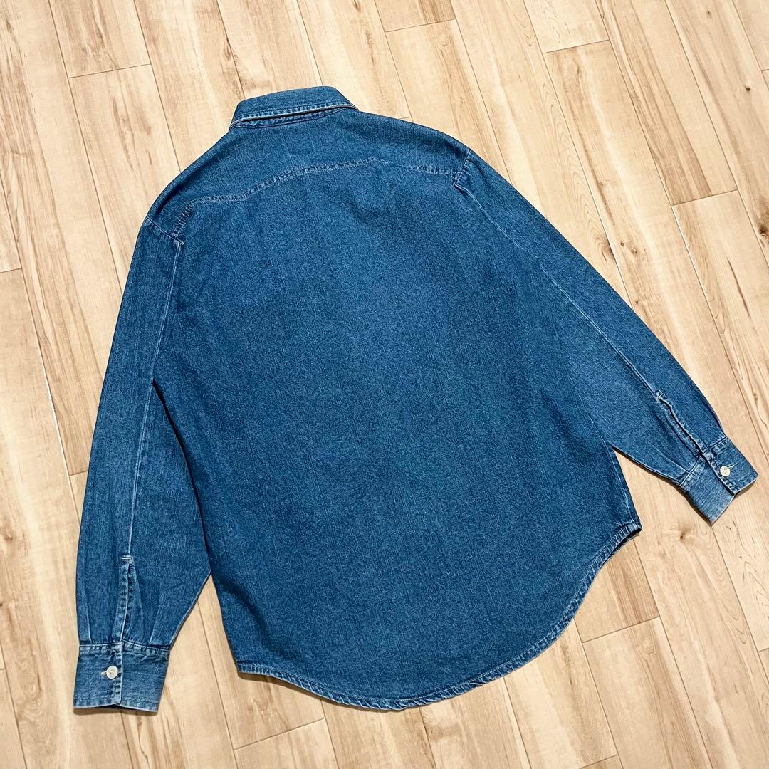 激レア！1990’s OLD STUSSY “WORK GEAR”デニムシャツ