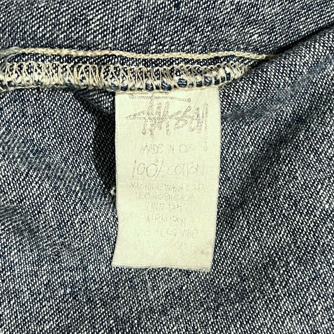 激レア！1990’s OLD STUSSY “WORK GEAR”デニムシャツ