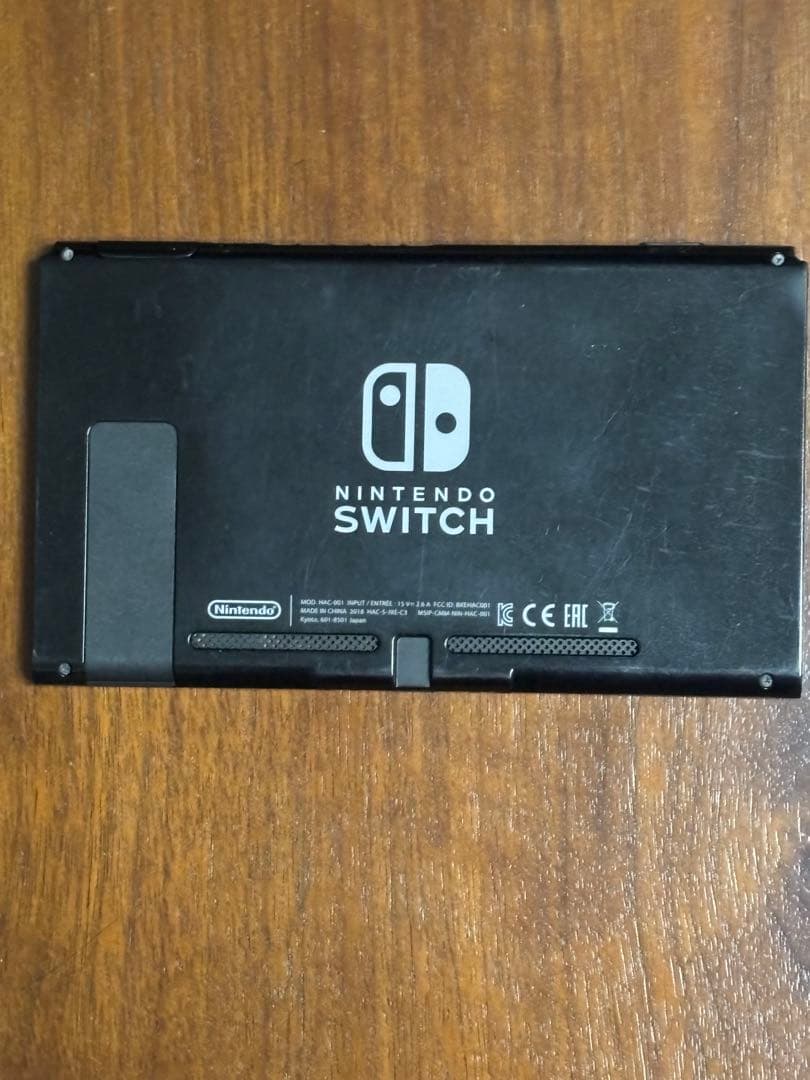 Nintendo Switch 本体 ブラック 充電器付き【ジャンク品】