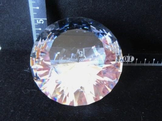 SWAROVSKI Chaton ペーパーウェイト 「238167」 7.5cm