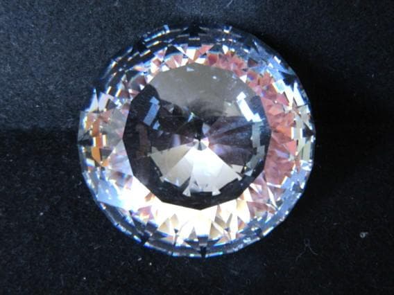 SWAROVSKI Chaton ペーパーウェイト 「238167」 7.5cm