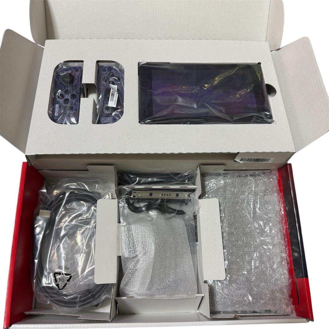 (美品)Nintendo Switch 本体 バッテリー強化版 パープル