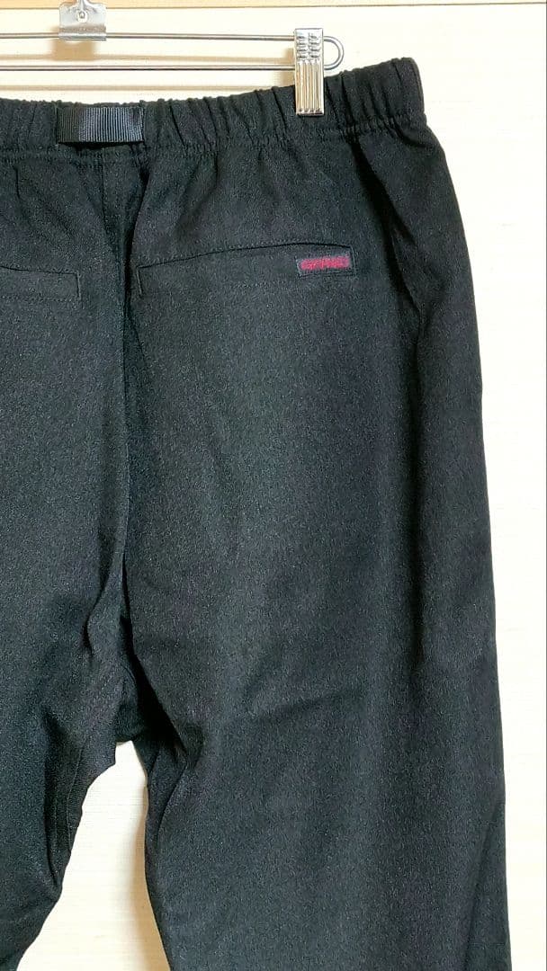 【新品タグ付】グラミチ ウールライク スラックス 黒 L