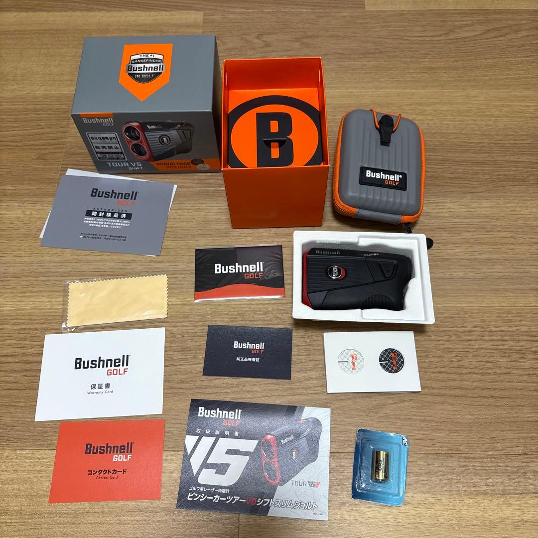 ラウンド用品・アクセサリー Bushnell tour v5 shift