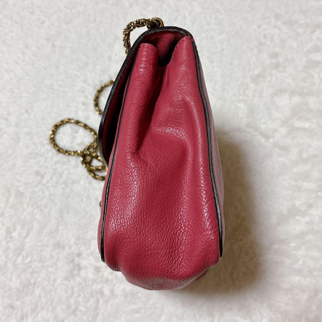 Chloe（クロエ） エルシー チェーンショルダーバッグ ピンク
