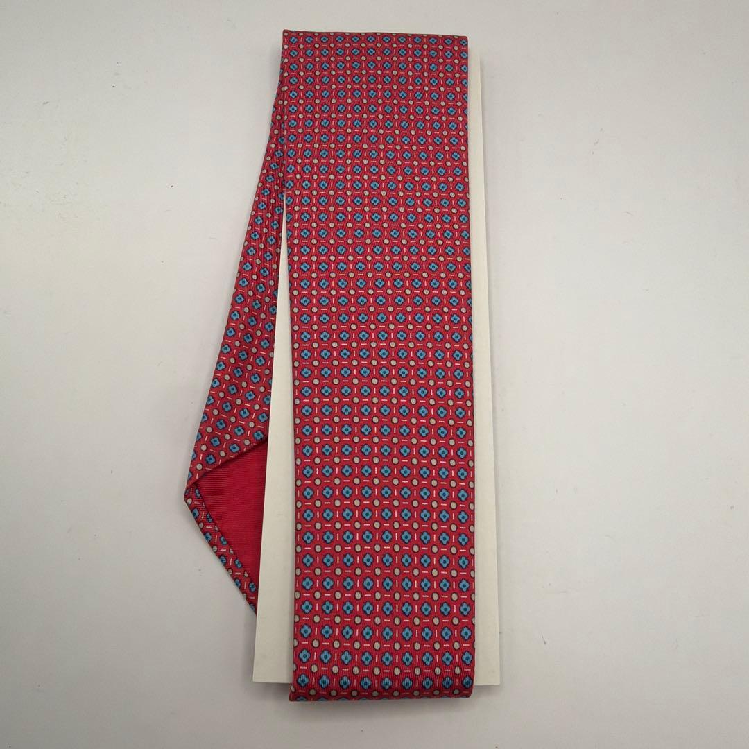 新品✨HERMES ネクタイ シルク100%