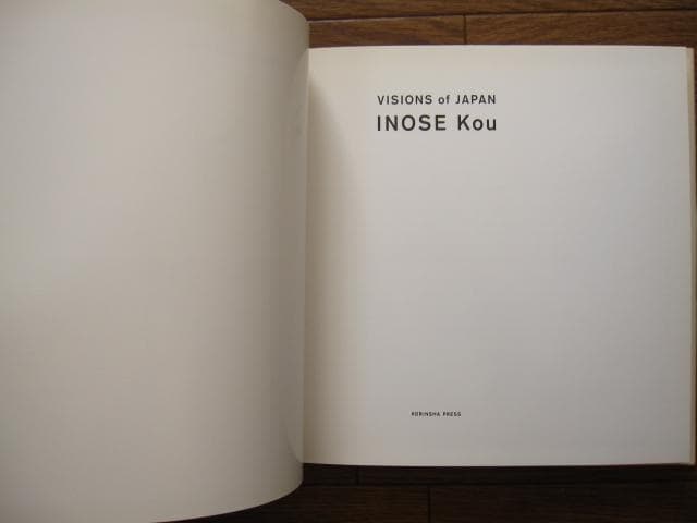 Vision of Japan INOSE Kou　猪瀬光　直筆サイン入り