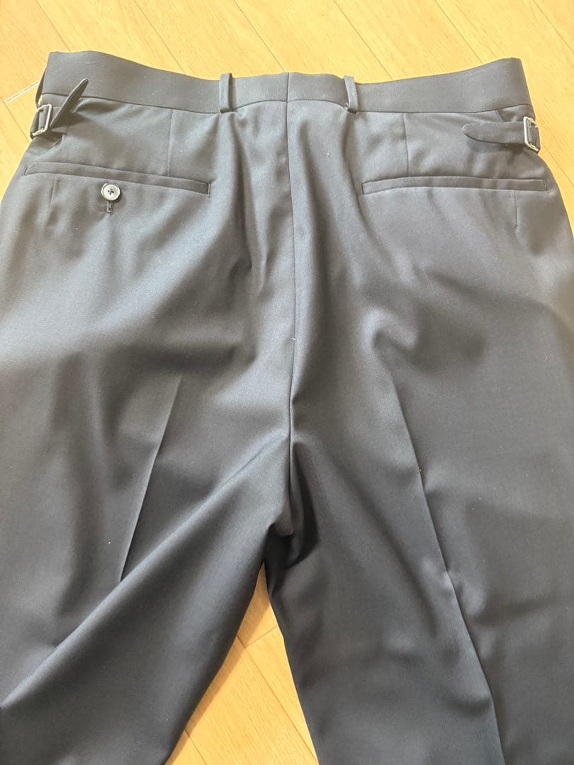 maatee&sons 永遠スラックス　ブラック　サイズ4 新品未使用