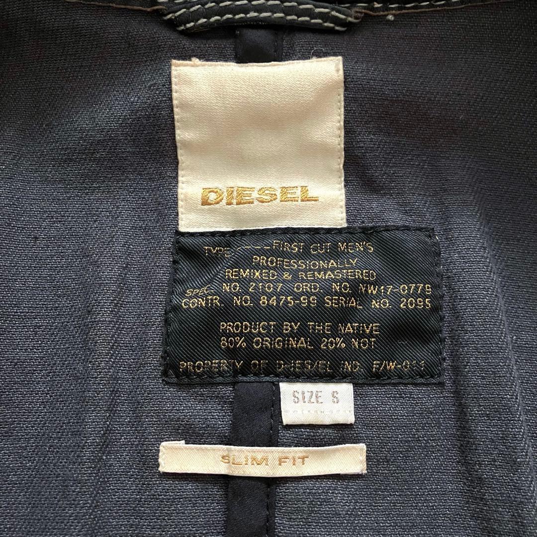 00s diesel lamb leather riders jkt Y2K短丈
