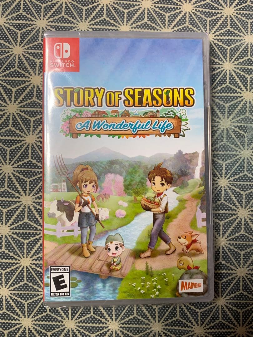 『新品未開封』　牧場物語　Switch　ソフト　2点　購入特典【海外版・北米版】