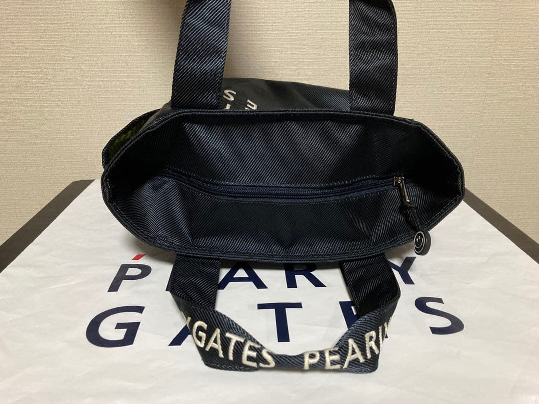 パーリーゲイツ　カートバッグ　定番モデル　ネイビー