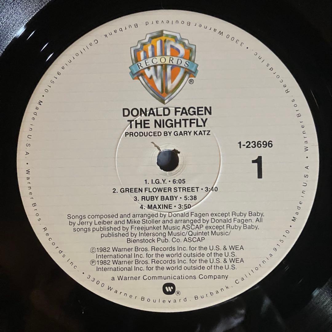 US盤 Donald Fagen / The Nightfly レコード