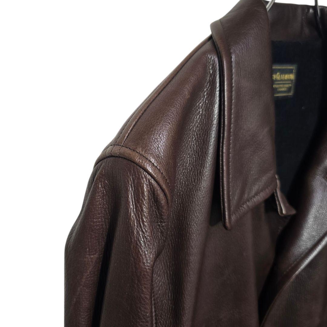 GLADHAND グラッドハンド レザー カーコート ジャケット 牛革 XL