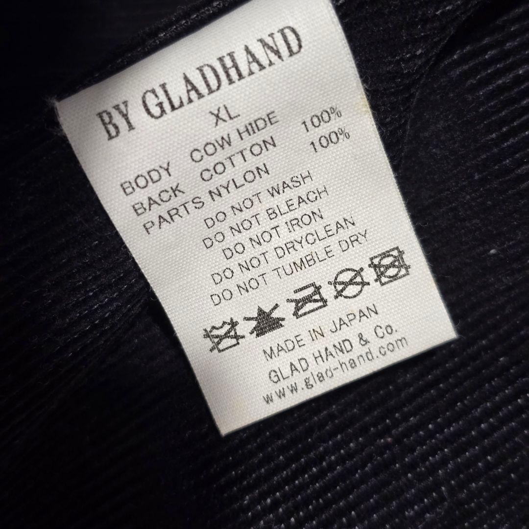 GLADHAND グラッドハンド レザー カーコート ジャケット 牛革 XL