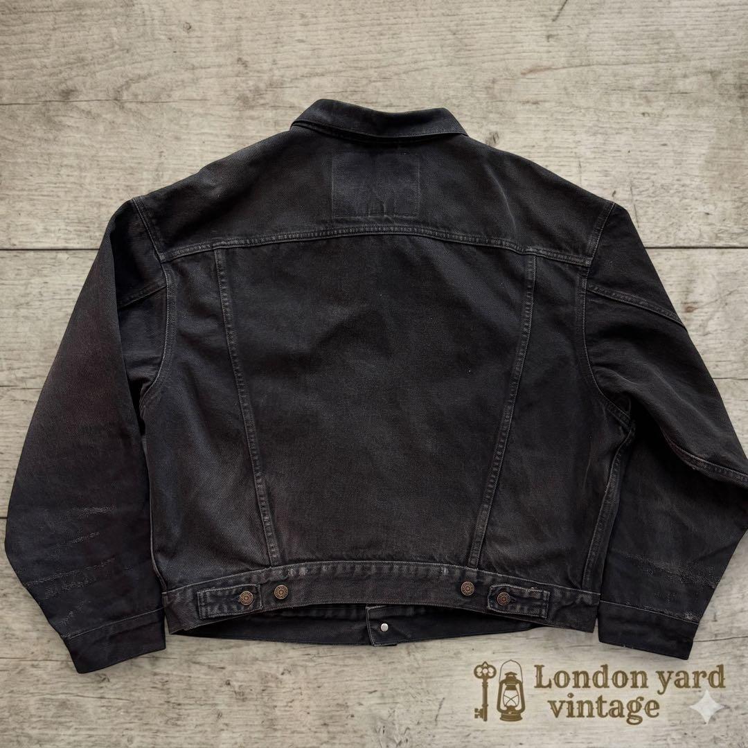 Levi’s 70598 墨黒 ブラックデニムジャケット L#755