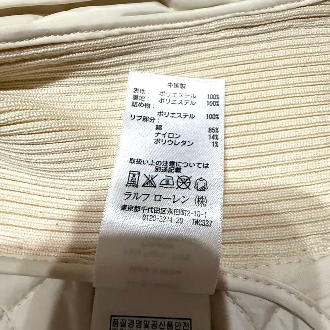 pologolf Ralph Lauren キルティングベスト　ポニー刺繡　S