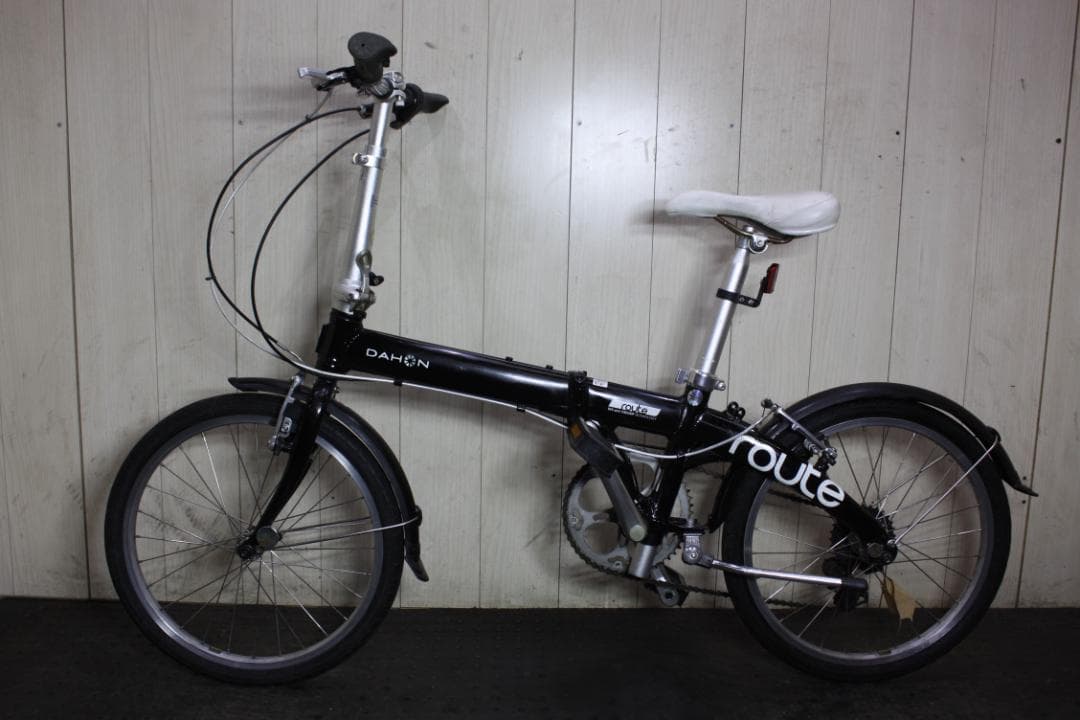 DAHONダホン ROUTE 20インチ アルミ シマノ7段 折り畳み自転車 黒