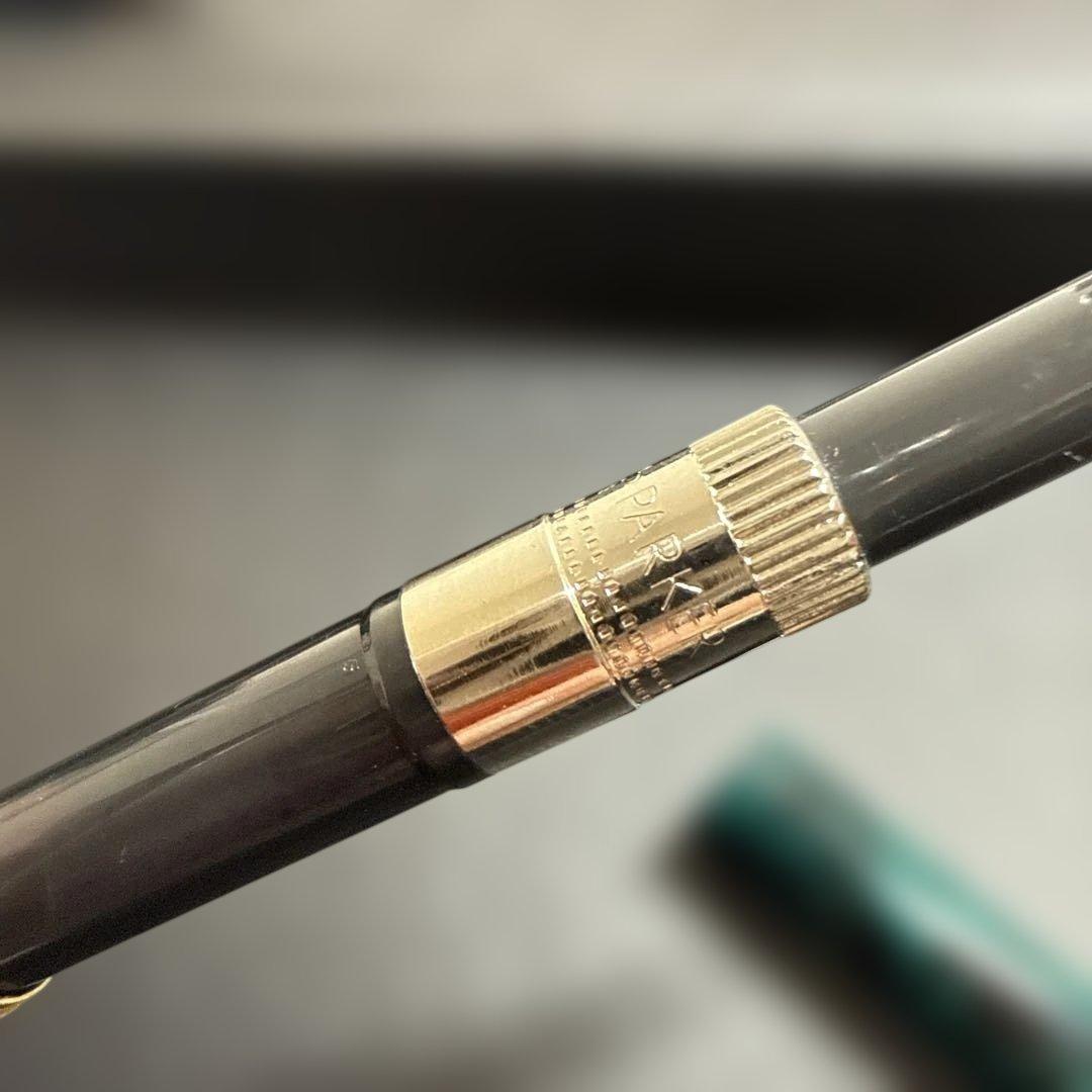 PARKER パーカー 万年筆 ソネット パターンラック グリーン 18K/M