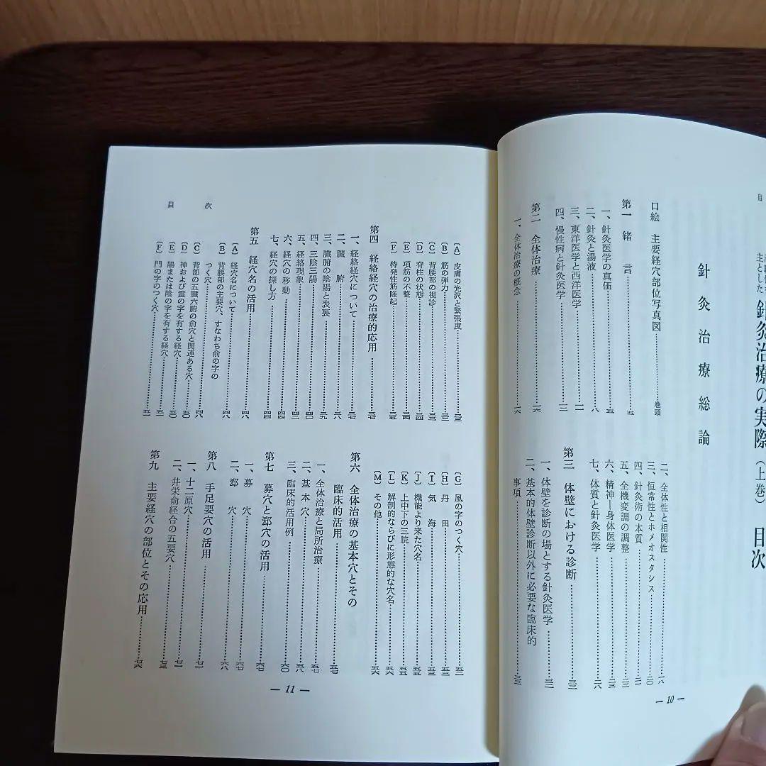 針灸治療の実際 上下巻セット　東洋医学選書