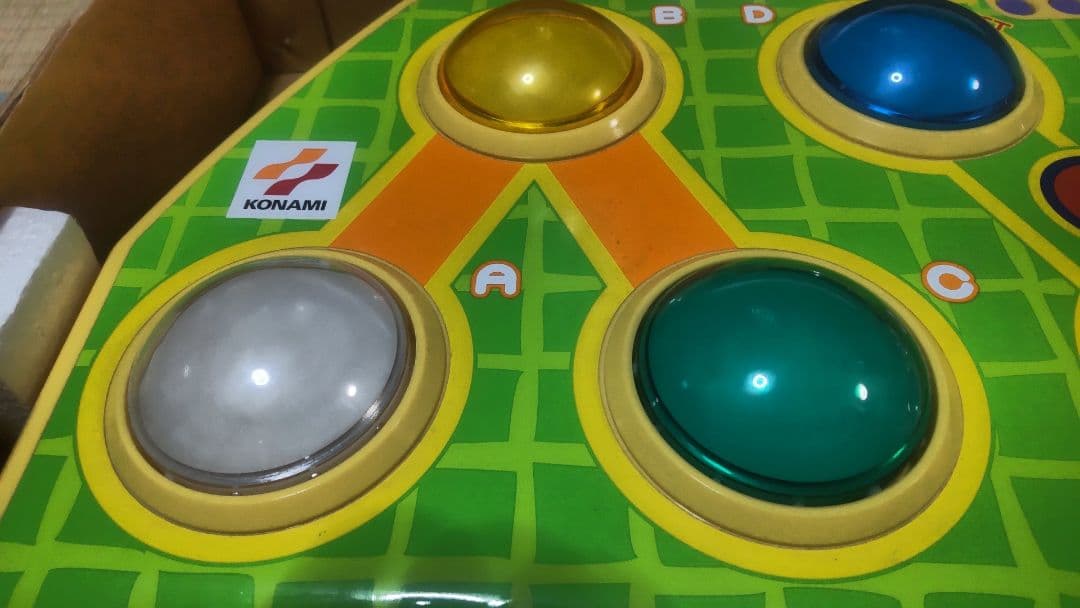 比較的美品 ポップンミュージック コントローラー 静音化 メンテ済 PS専用