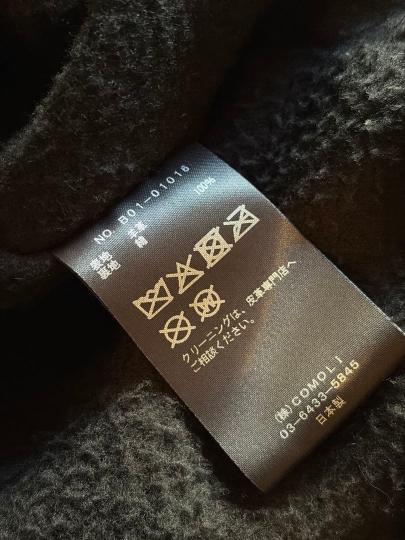 d*8様 25SS COMOLI ペーパーレザー コーチジャケット