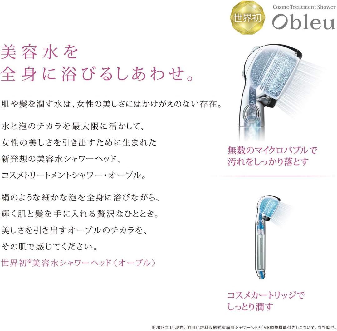 MTGコスメトリートメントシャワー オーブル CS-OB1809B 新品