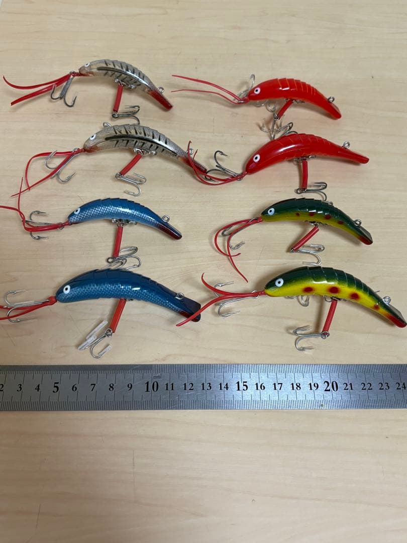 オールドABU ラーケン全色全サイズ8個セット　激レア