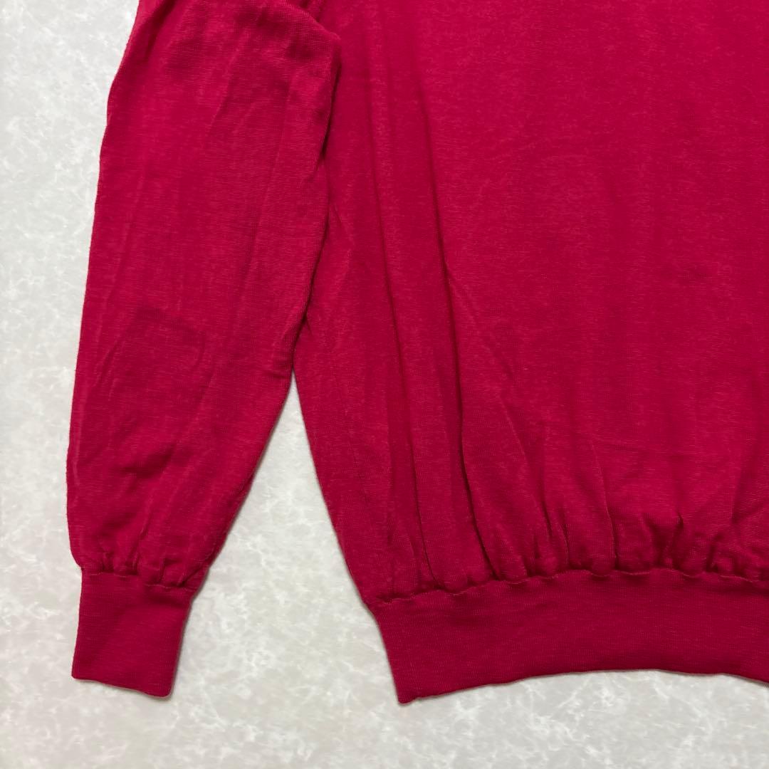 ビームスゴルフ★毛100%★ストレッチ★ニット★プルオーバー【メンズサイズXL】