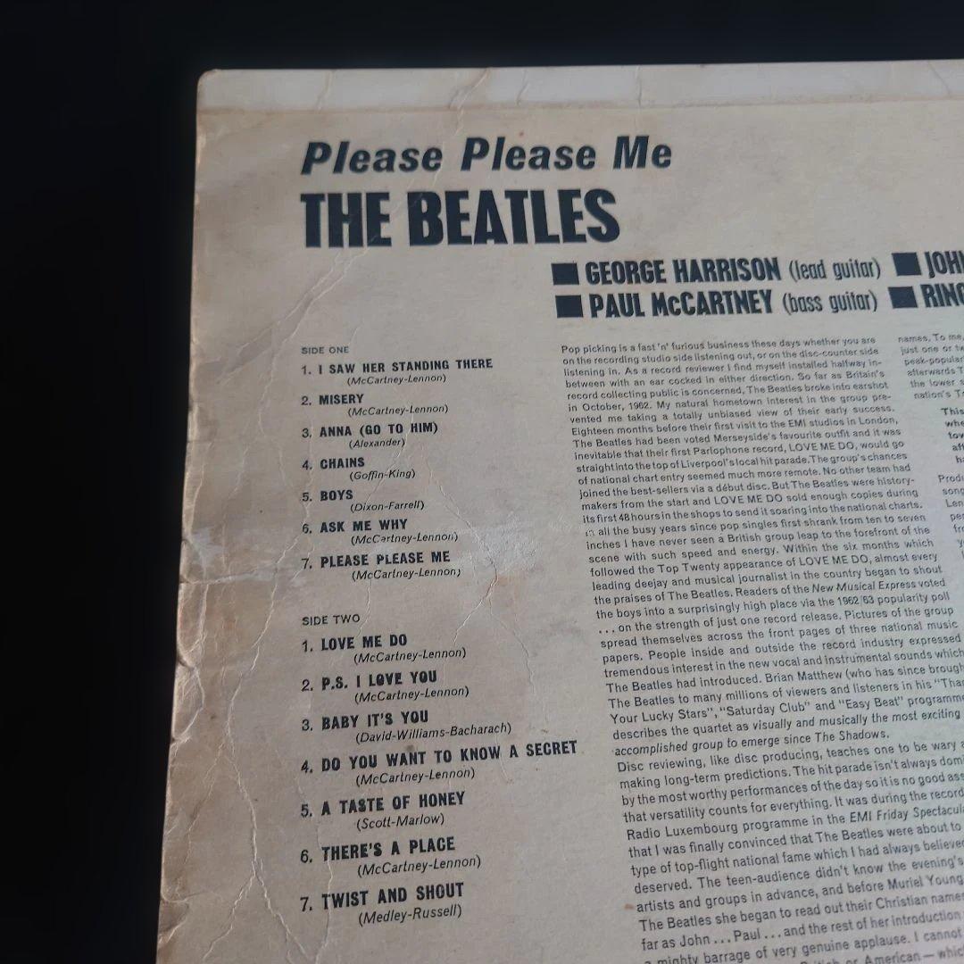 デンマーク盤THE BEATLES PLEASE PLEASE ME完品