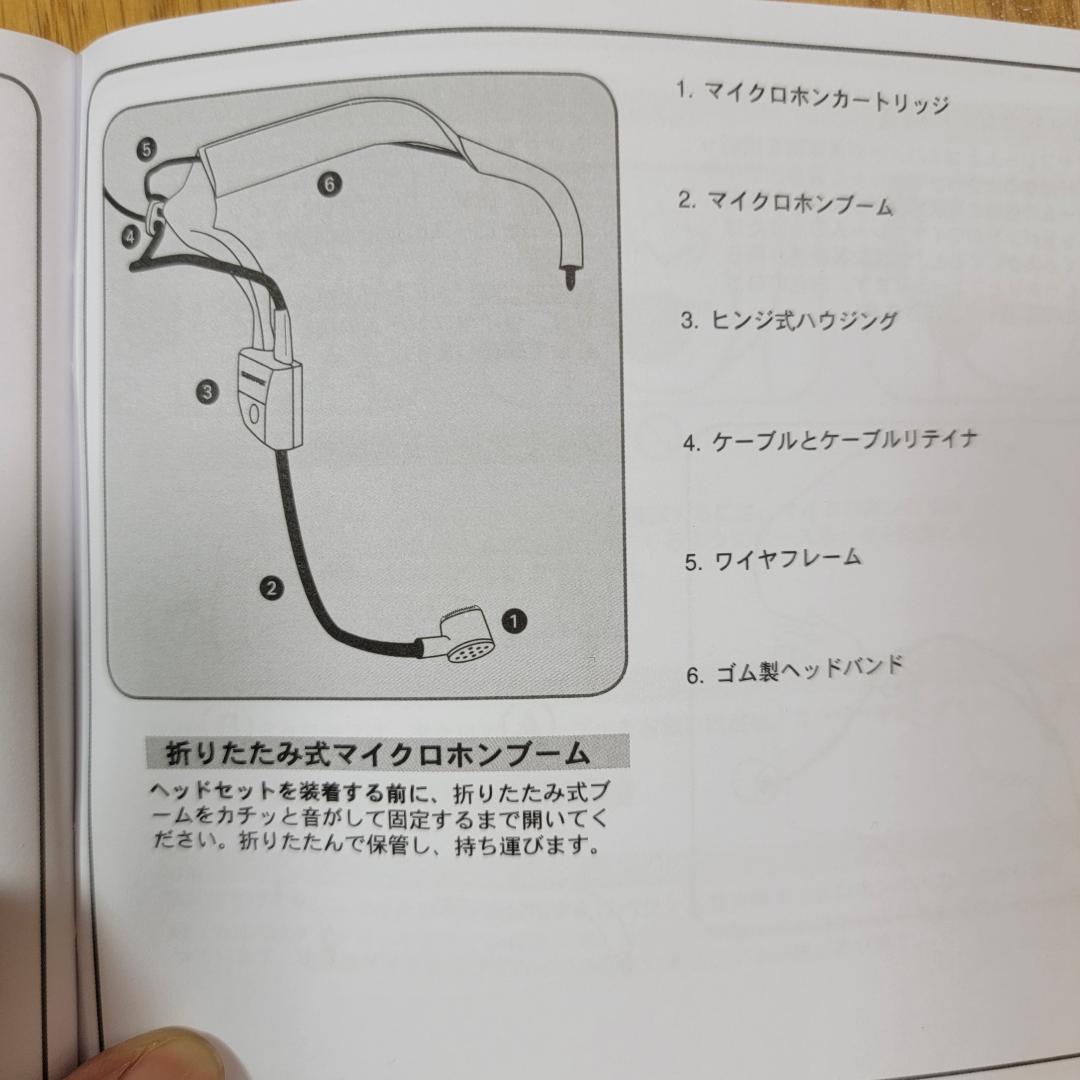 Shure WH20XLR ヘッドセットマイク