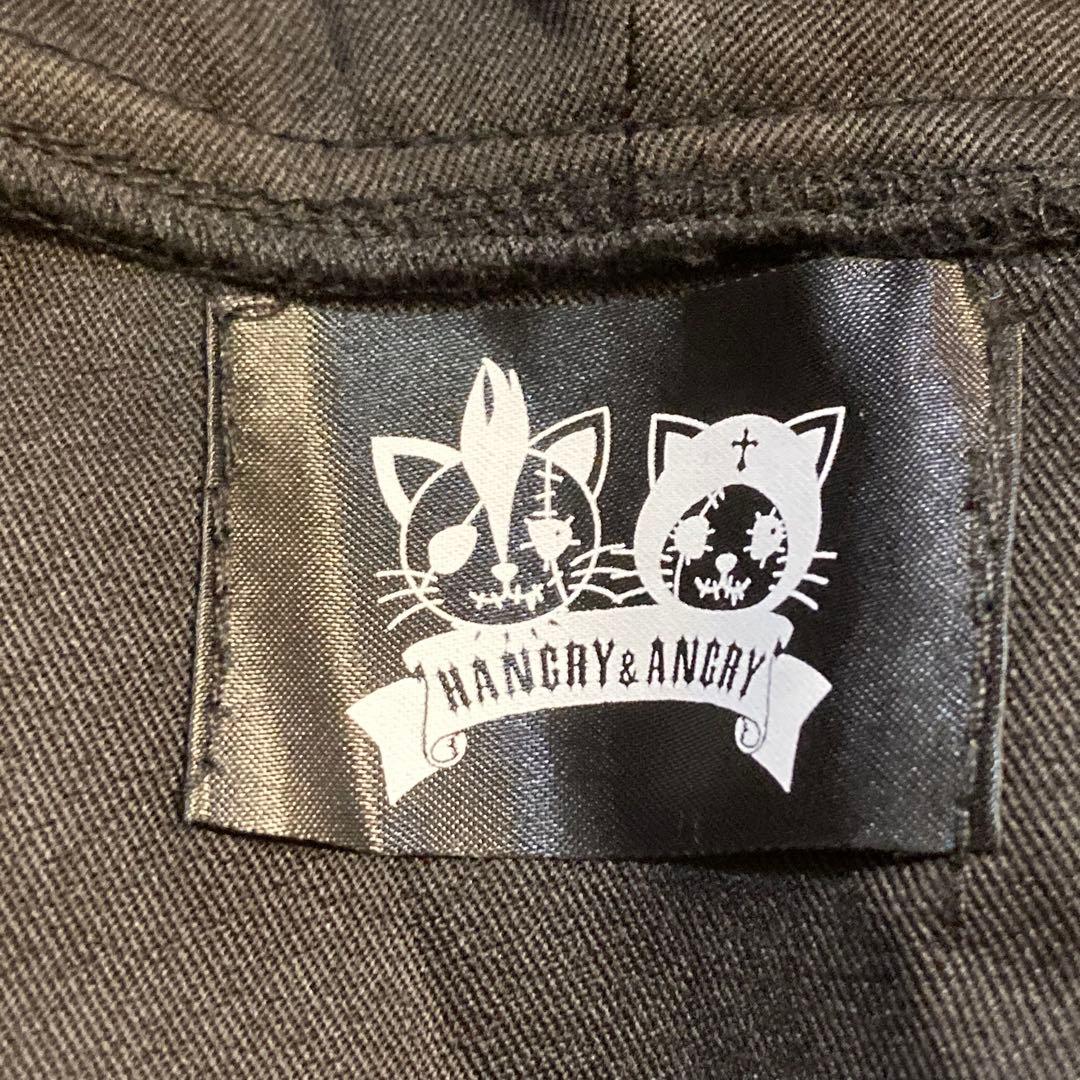 【キレイめ】HANGRY&ANGRY ねこ耳 ケープ　ポンチョ