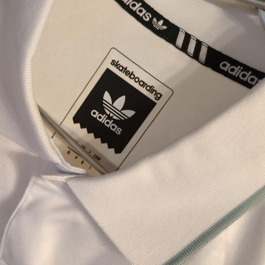 美品 adidas x welcome skateboards ゲームシャツ