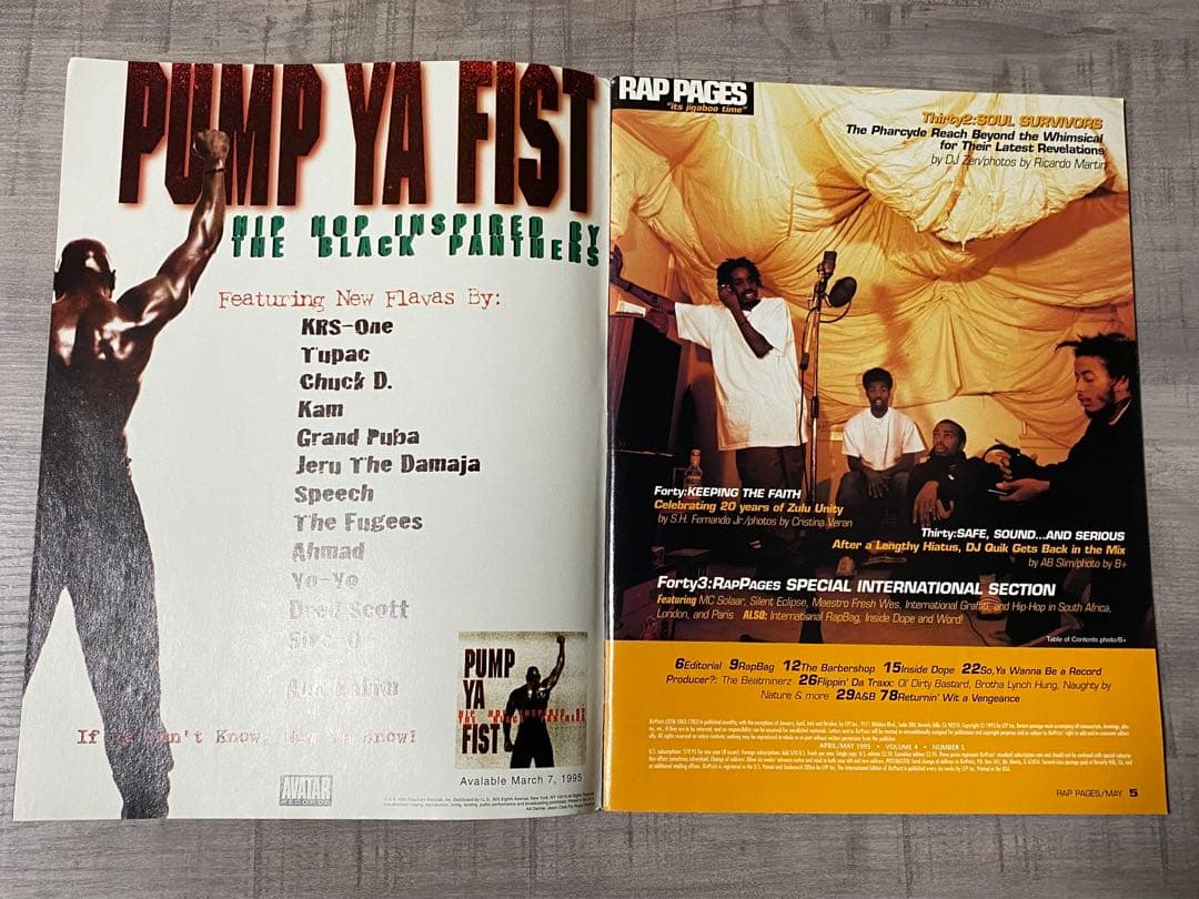 洋楽 Pharcyde Da Beatminerz RAP PAGES HIPHOP