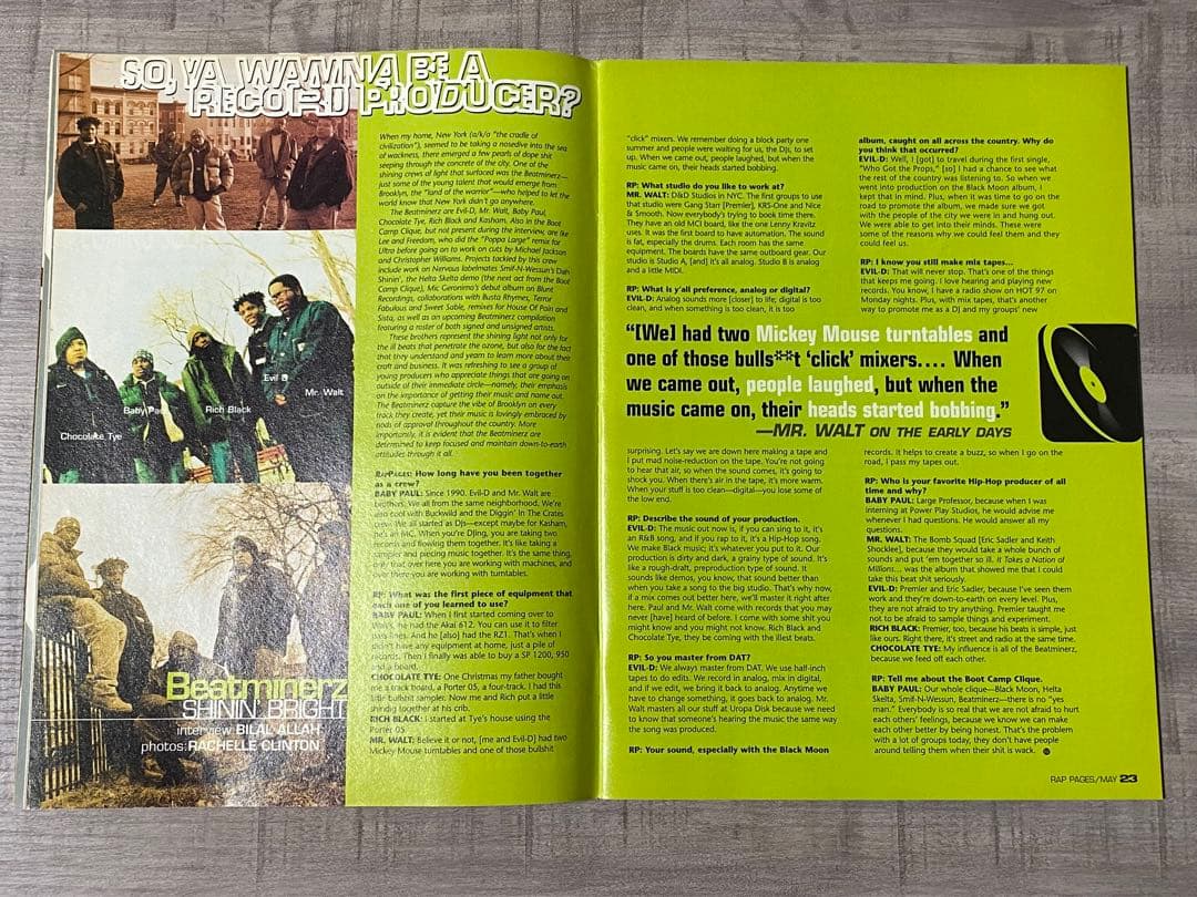 洋楽 Pharcyde Da Beatminerz RAP PAGES HIPHOP