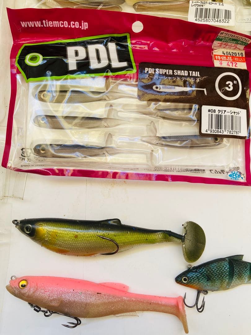 【ワームセット】イマカツ デプス PDL ジャッカル ダイワ ティムコ ナッソ他