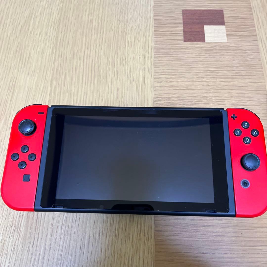 Nintendo Switch 赤/グレー 本体 + 付属品　Micro SD付