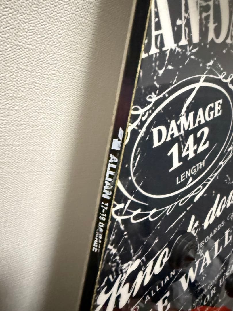 値下げALLIAN DAMAGE 142 fluxビンディング　ケースセット