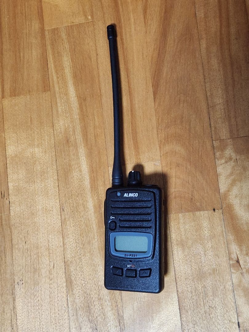 ALINCO DJ-P221L トランシーバー EMS-62マイクセット
