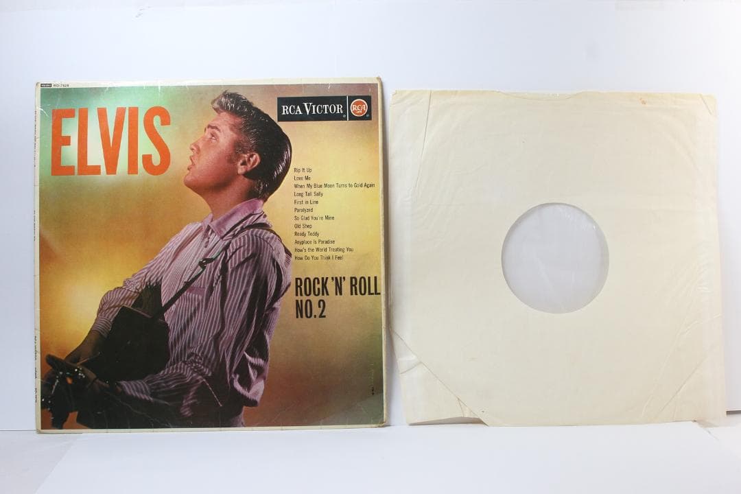 英LP Elvis Rock 'N' Roll No.2 Presley プチ音