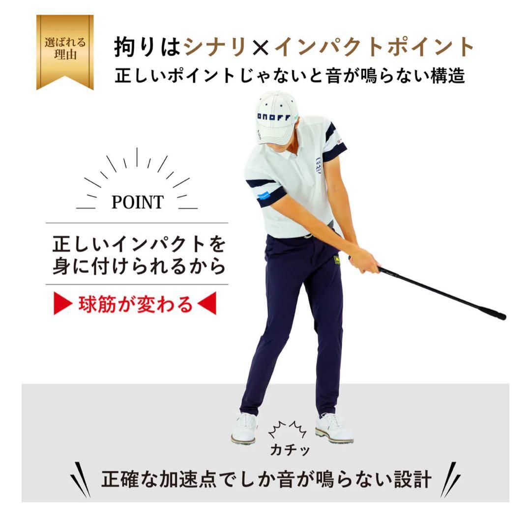 Danact ゴルフスイング練習器具 スイングトレーナー 普通グリップ