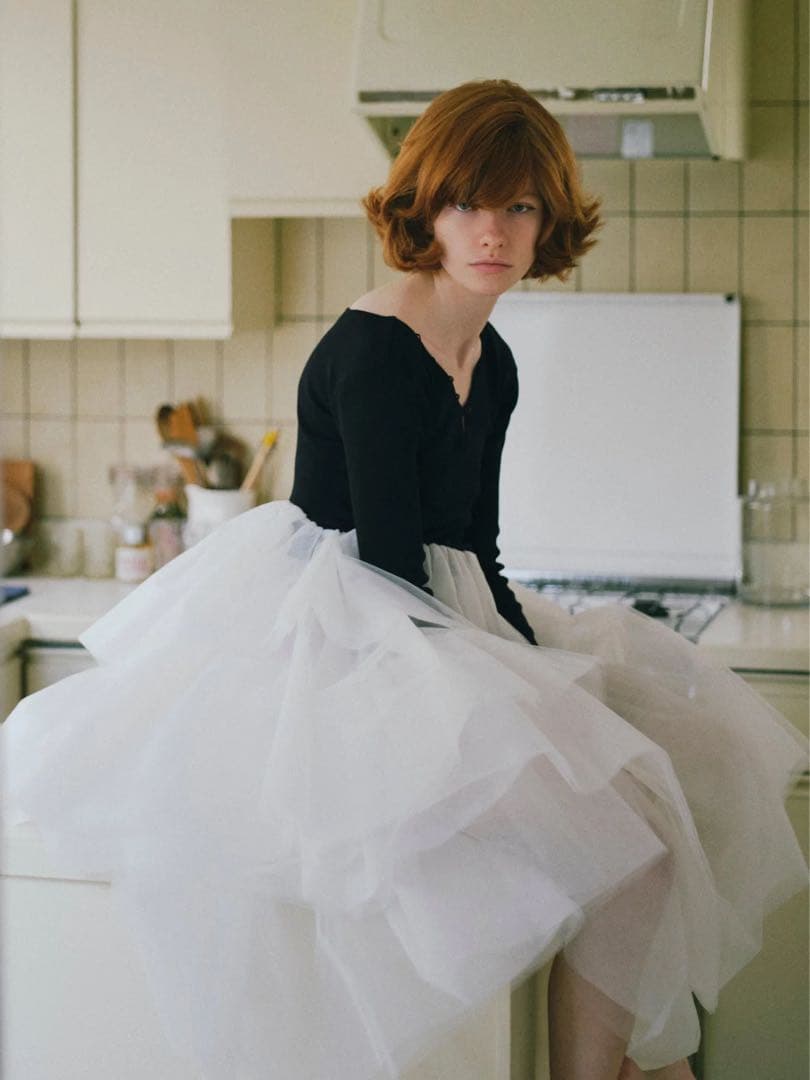Bibiy. DELPHINE TULLE DRESS ビビィ