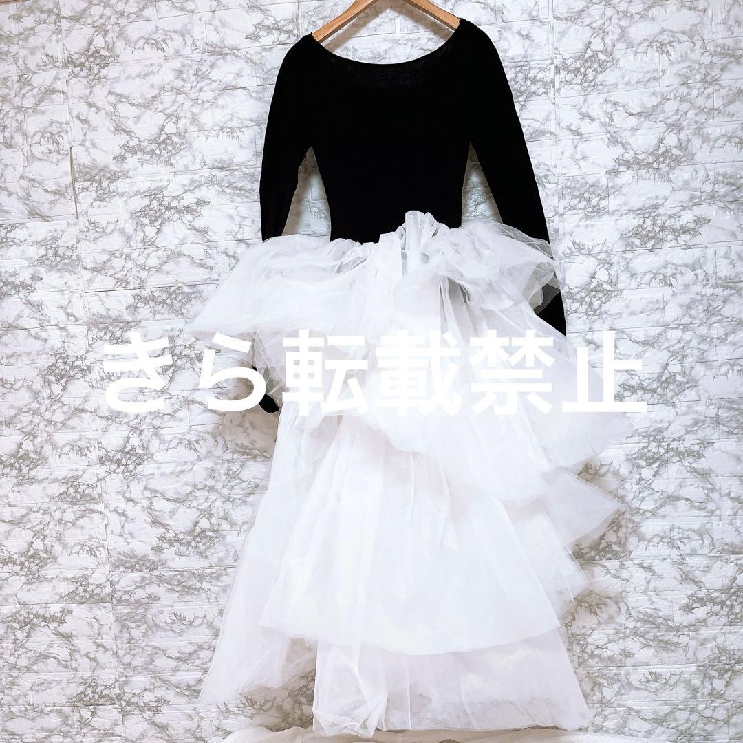 Bibiy. DELPHINE TULLE DRESS ビビィ