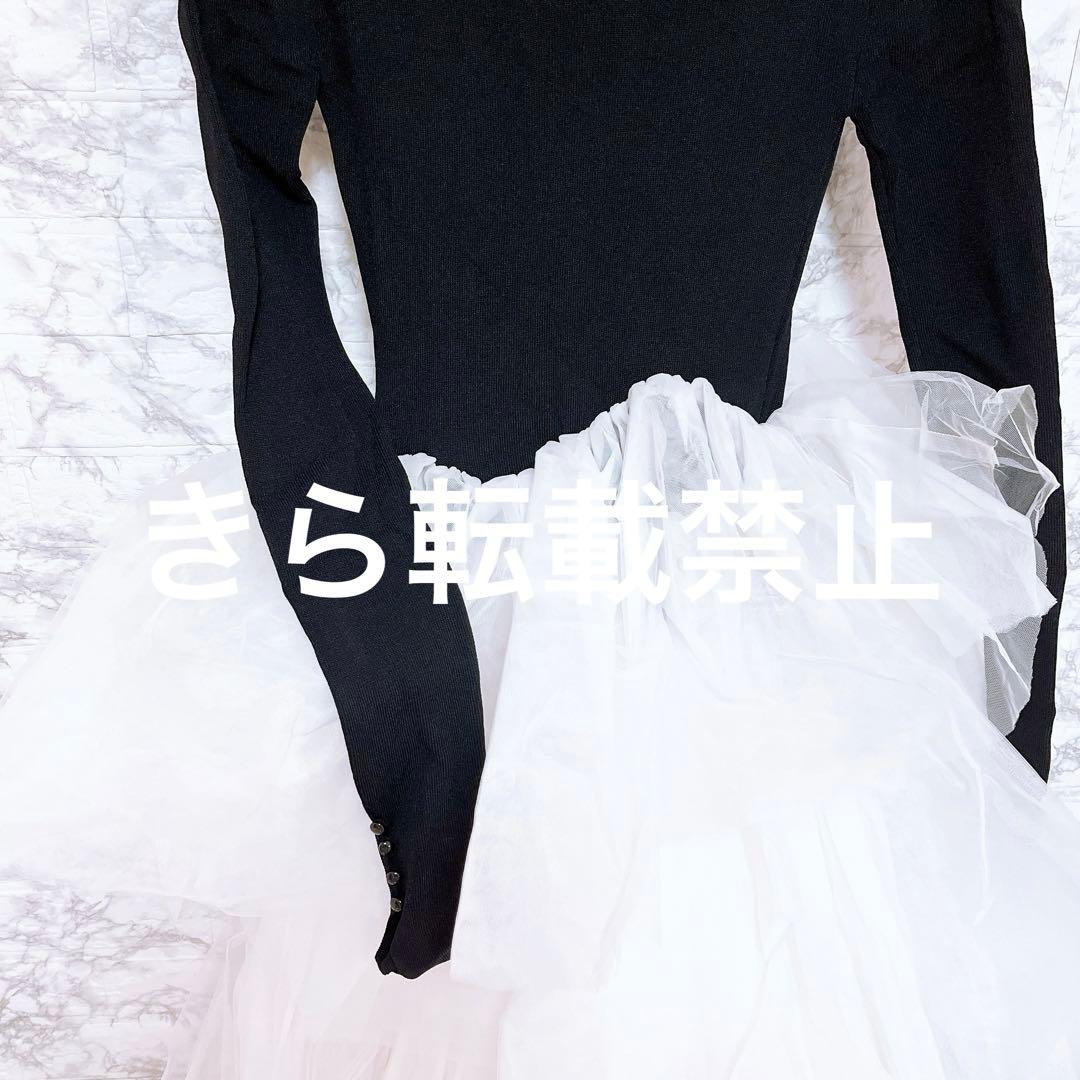 Bibiy. DELPHINE TULLE DRESS ビビィ