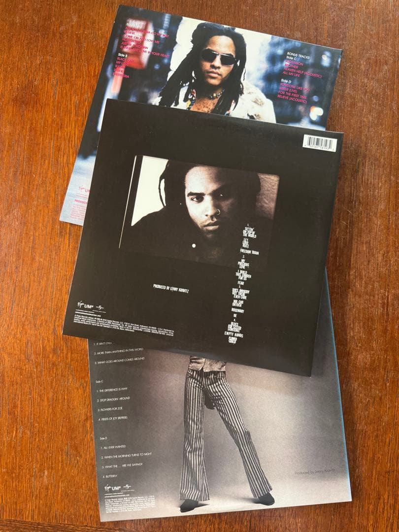 LENNY KRAVITZ レコード lp 3枚セット