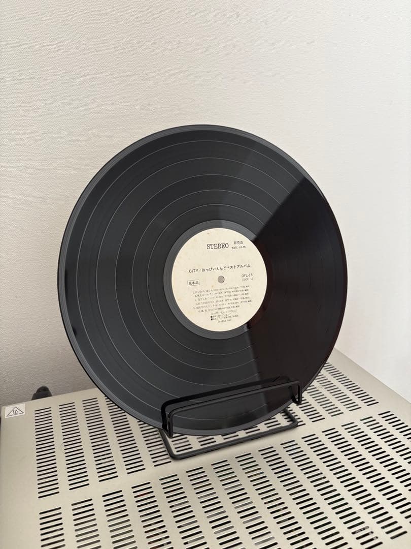 【大特価】はっぴいえんど CITY ベストアルバム 見本盤 白ラベル LP