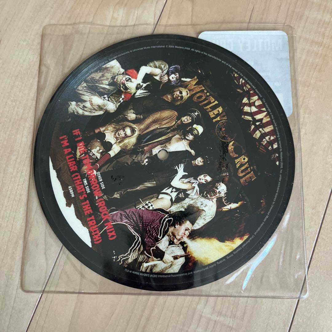 MÖTLEY CRÜE Tomorrow 限定版ピクチャーディスク