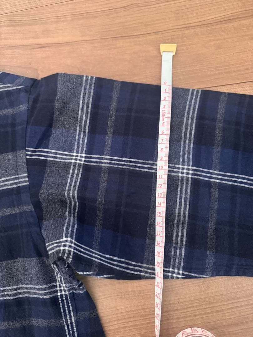 フレームワーク FRAMeWORK 24AW 定価2.3万円 ネルチェックシャツ