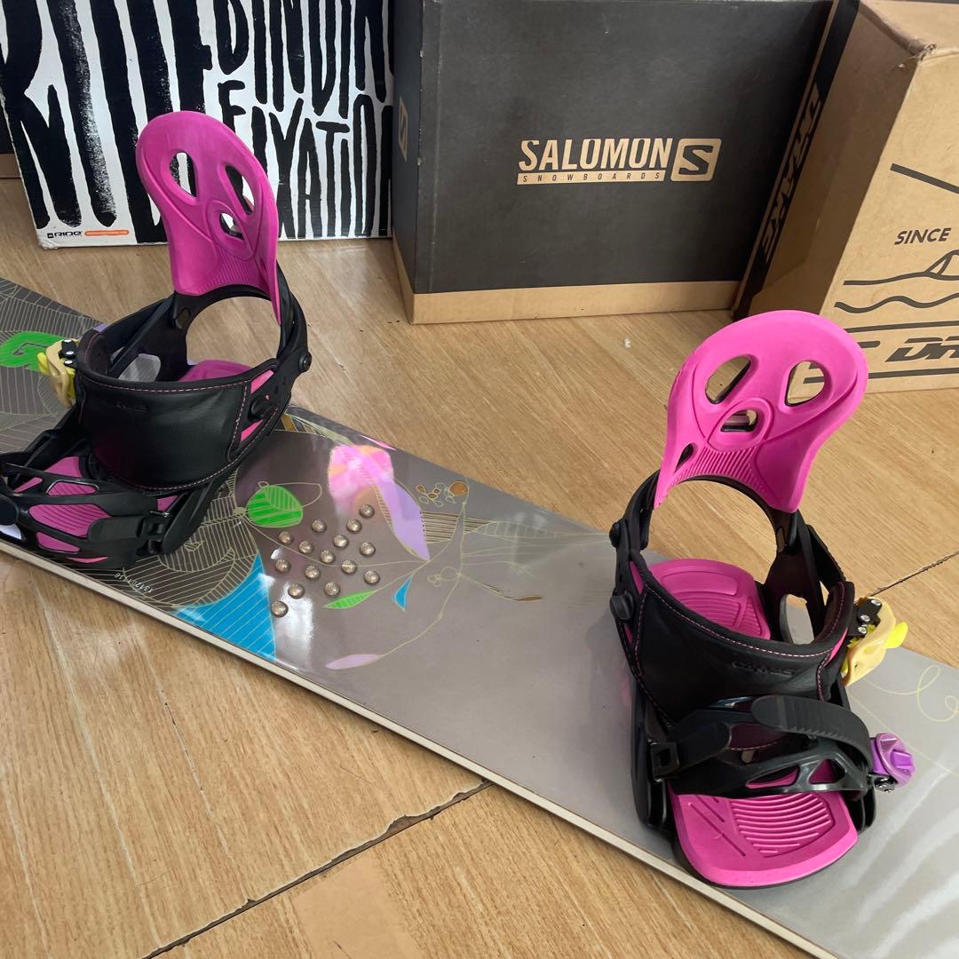 BURTON　バートン　希少130代　バインディング付　スノーボードセット