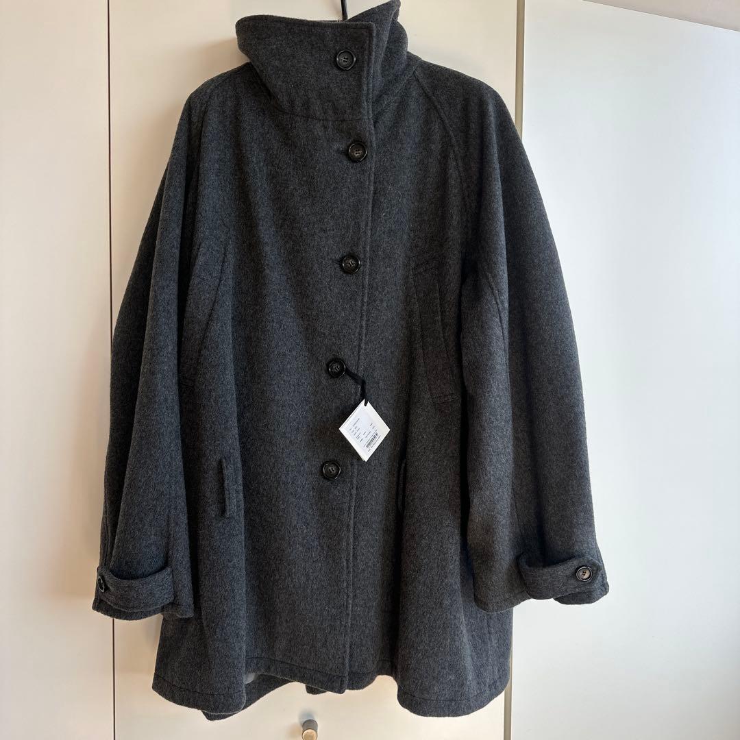 新品sold out PRANKPROJECTダークグレー ケープスタイルコート